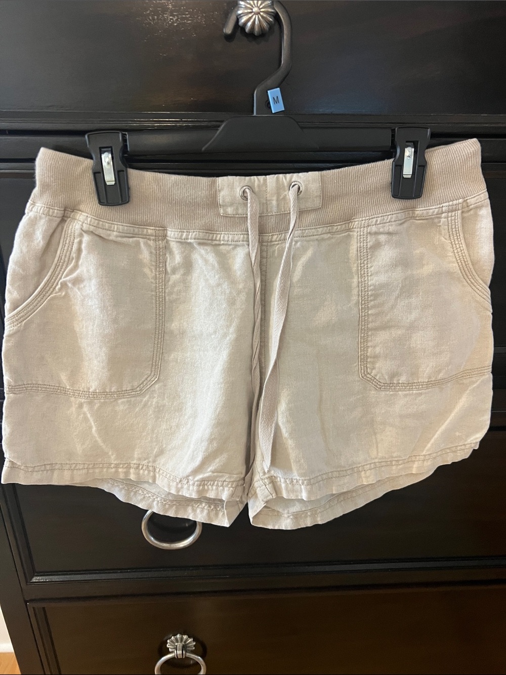 Set of 3 Calvin Klein Beige, white & mint Drawstring Shorts